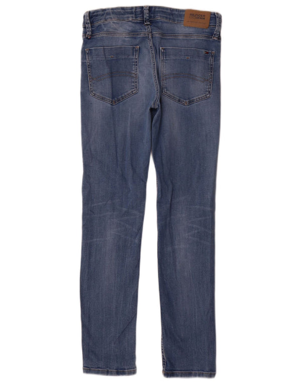 Tommy Hilfiger Boys Slim Jeans 11-12 Years W26 L26 Blue Cotton