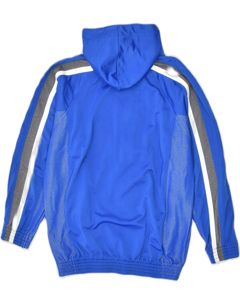 CHAMPION Boys Hooded Tracksuit Top Jacket 11-12 Years Blue Polyester | Vintage Champion | Thrift | Second-Hand Champion | Used Clothing | Messina Hembry 