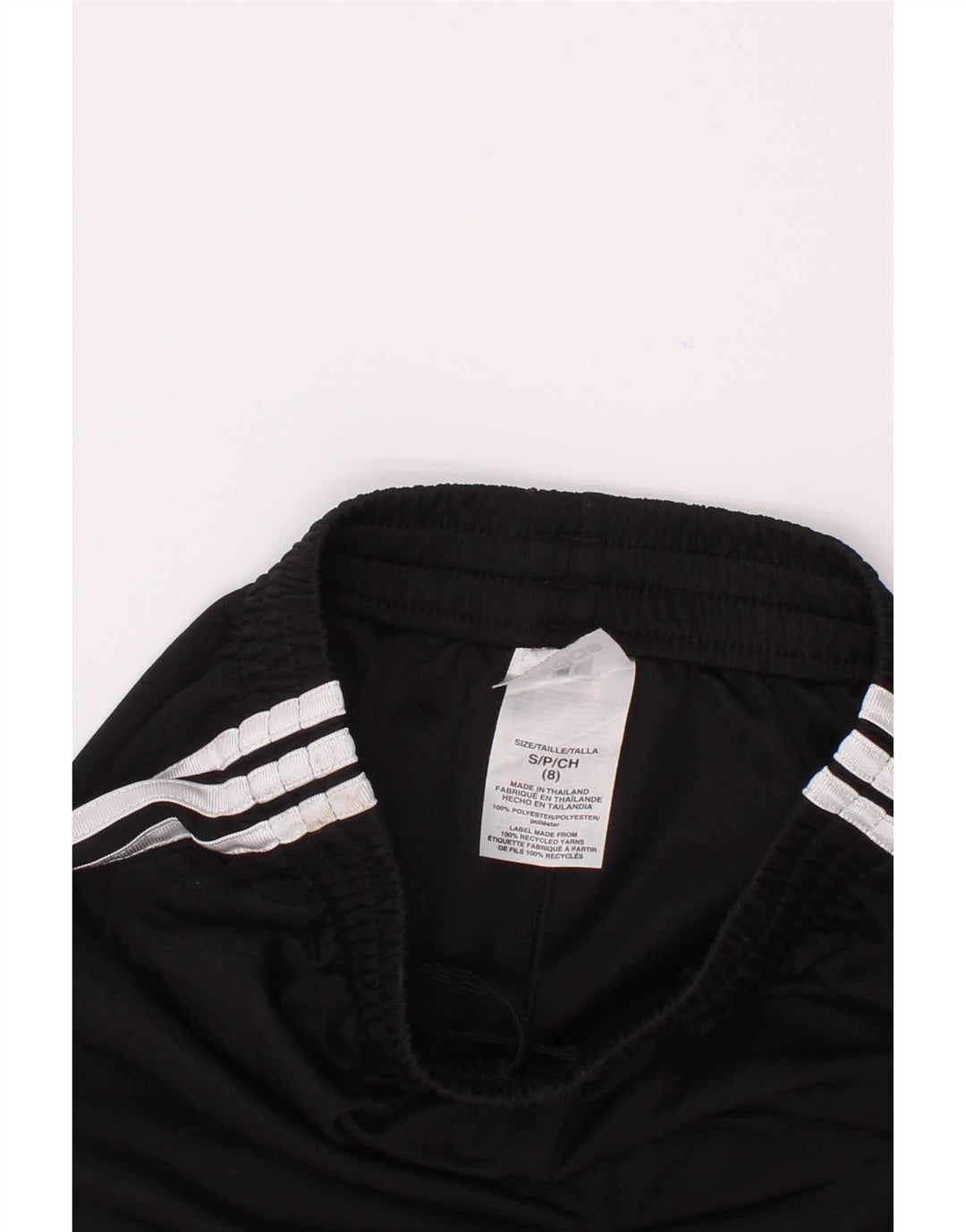 Adidas Boys Sport Shorts 7-8 Years Small Black Polyester