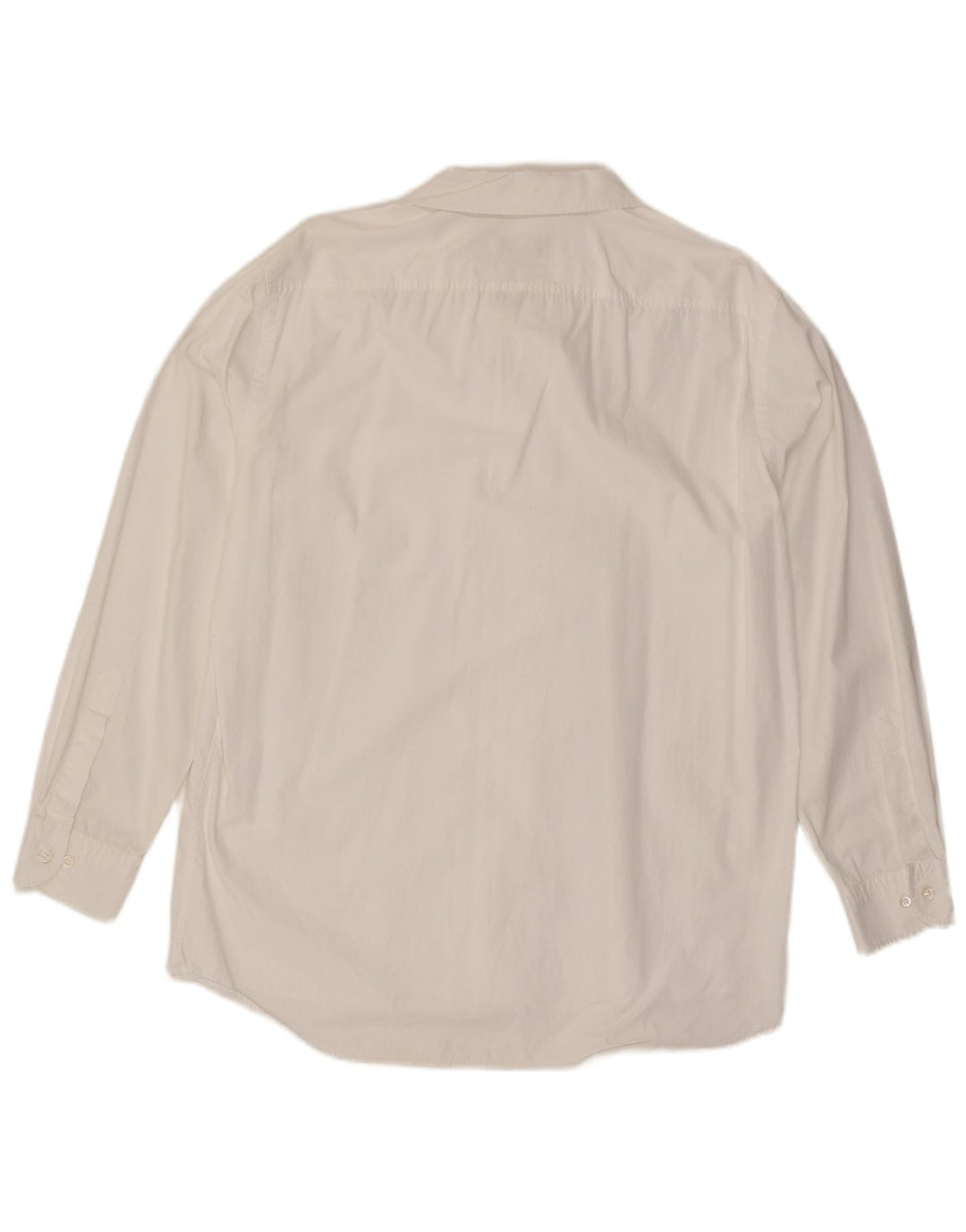 Hugo Boss Mens Shirt Large White Cotton