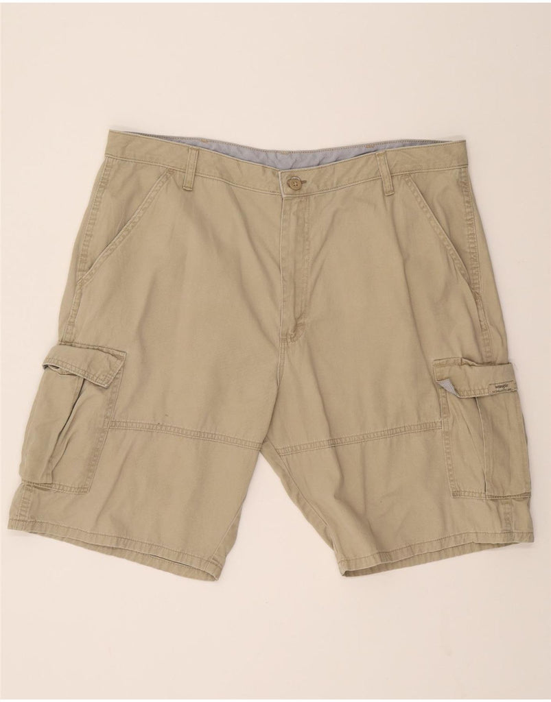 WRANGLER Mens Cargo Shorts W40 XL Beige Cotton Vintage Wrangler and Second-Hand Wrangler from Messina Hembry 