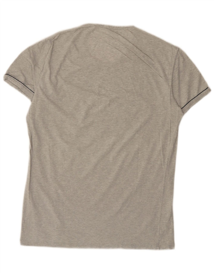 Fila Mens T-Shirt Top Small Grey Flecked