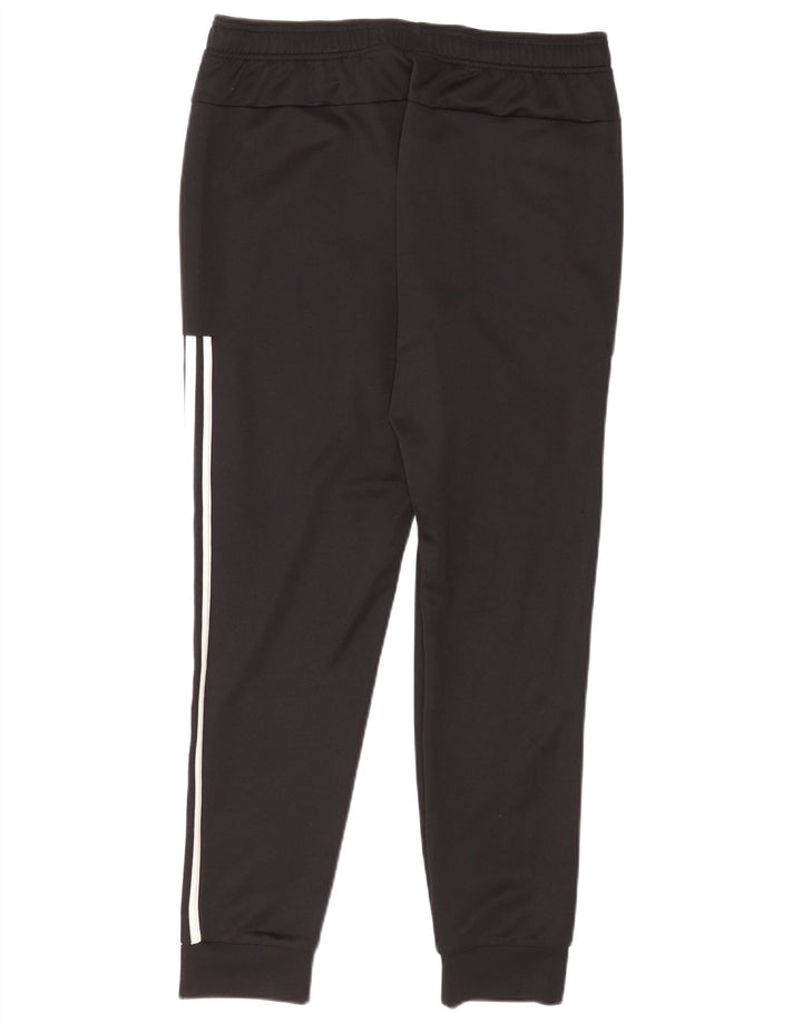 Adidas Mens Tracksuit Trousers Joggers Large Black Polyester