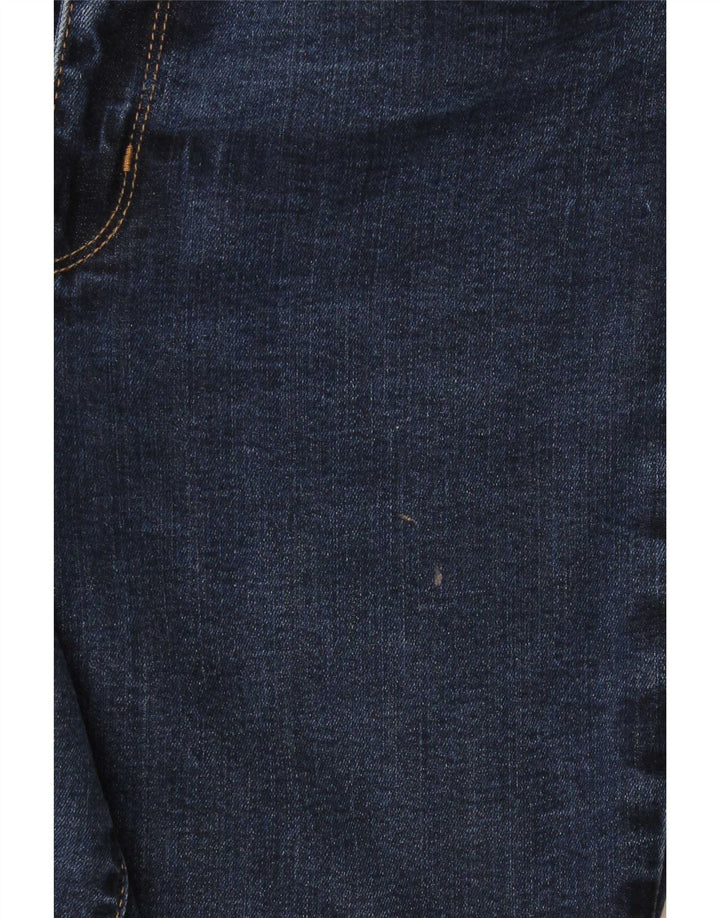 Levi's Womens 724 High Rise Straight Jeans W30 L30 Blue Lyocell