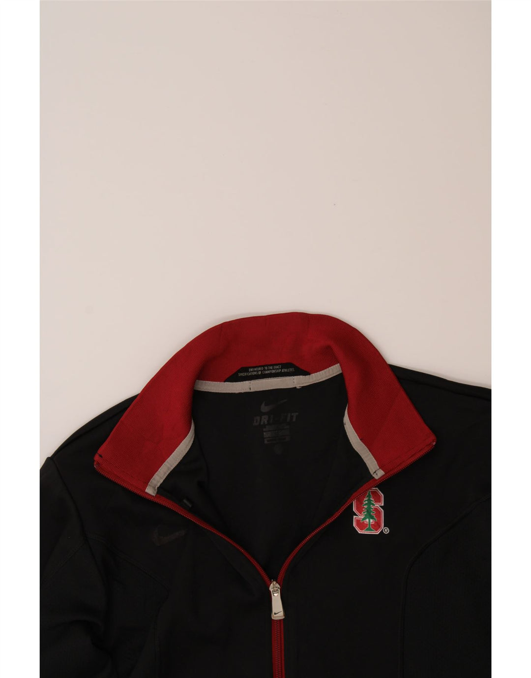 NIKE Mens Dri Fit Tracksuit Top Jacket Small Black Polyester Vintage Nike and Second-Hand Nike from Messina Hembry 