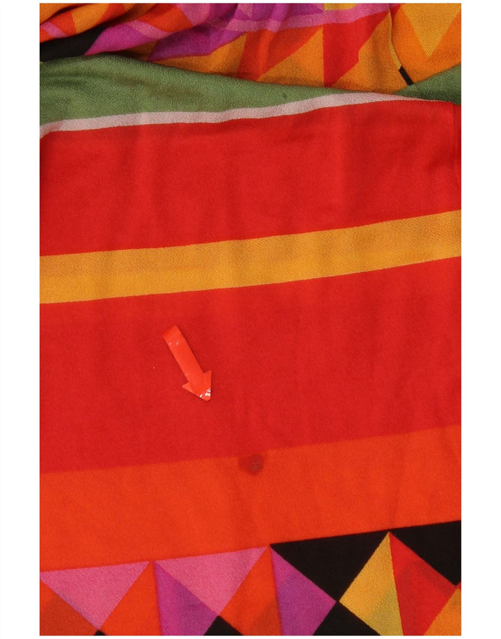 Vintage Womens Sundress UK 14 Large Multicoloured Geometric