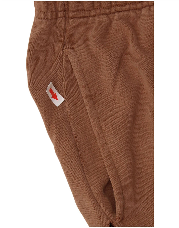 JORDAN Mens Tracksuit Trousers Joggers Small  Brown Cotton