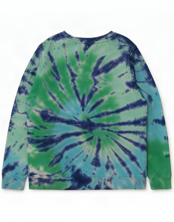 Tommy Hilfiger Womens Sweatshirt Jumper UK 18 XL Multicoloured Tie Dye