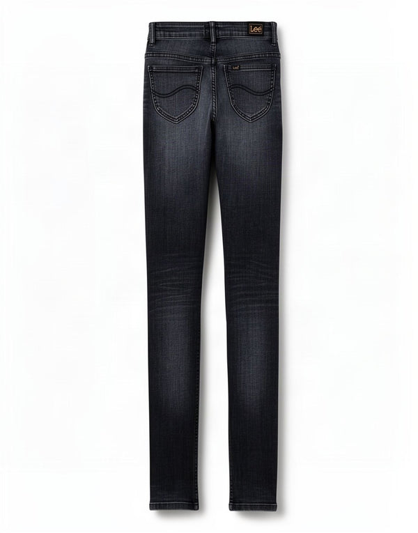 Lee Womens Skinny Jeans US 6 Medium W24 L33 Blue Cotton