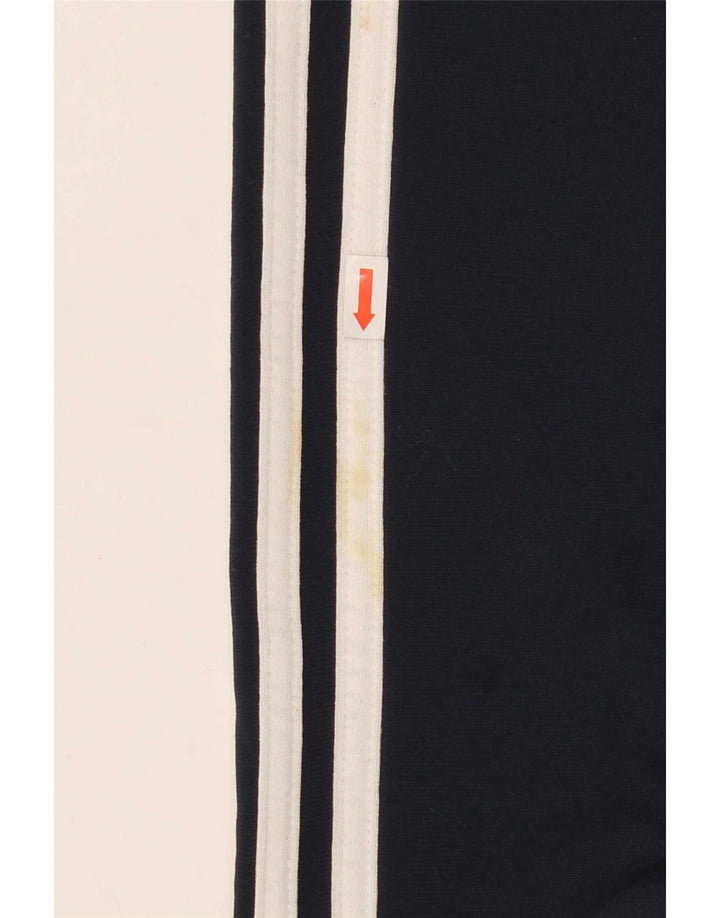 Adidas Boys Tracksuit Trousers 15-16 Years Navy Blue Polyester