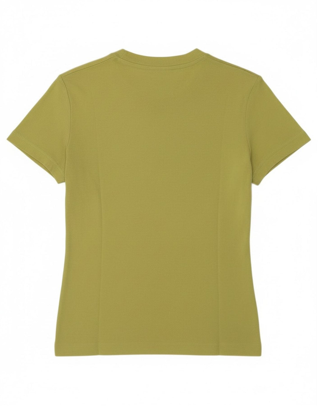 Gas Womens T-Shirt Top UK 12 Medium Green Cotton