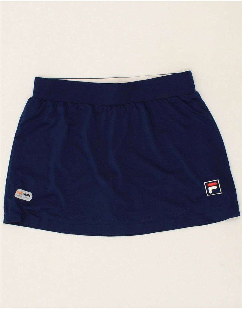 FILA Womens Skort UK 6 XS Navy Blue Polyester Vintage Fila and Second-Hand Fila from Messina Hembry 