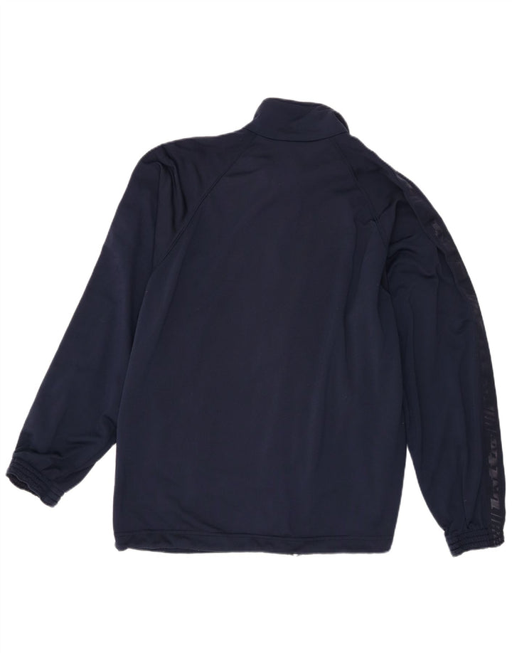 Lotto Mens Graphic Tracksuit Top Jacket Large Navy Blue