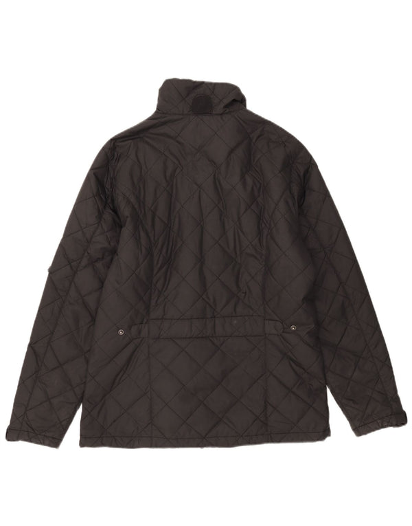 Schoffel Womens Oversized Quilted Jacket UK 10 Small  Black Polyester
