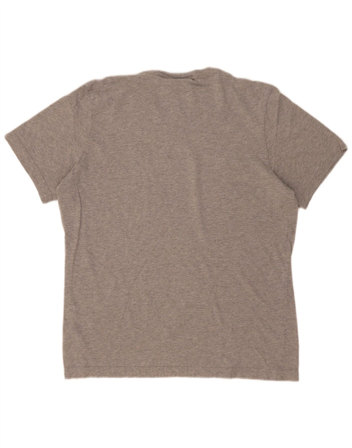 Adidas Mens T-Shirt Top Small Grey Cotton