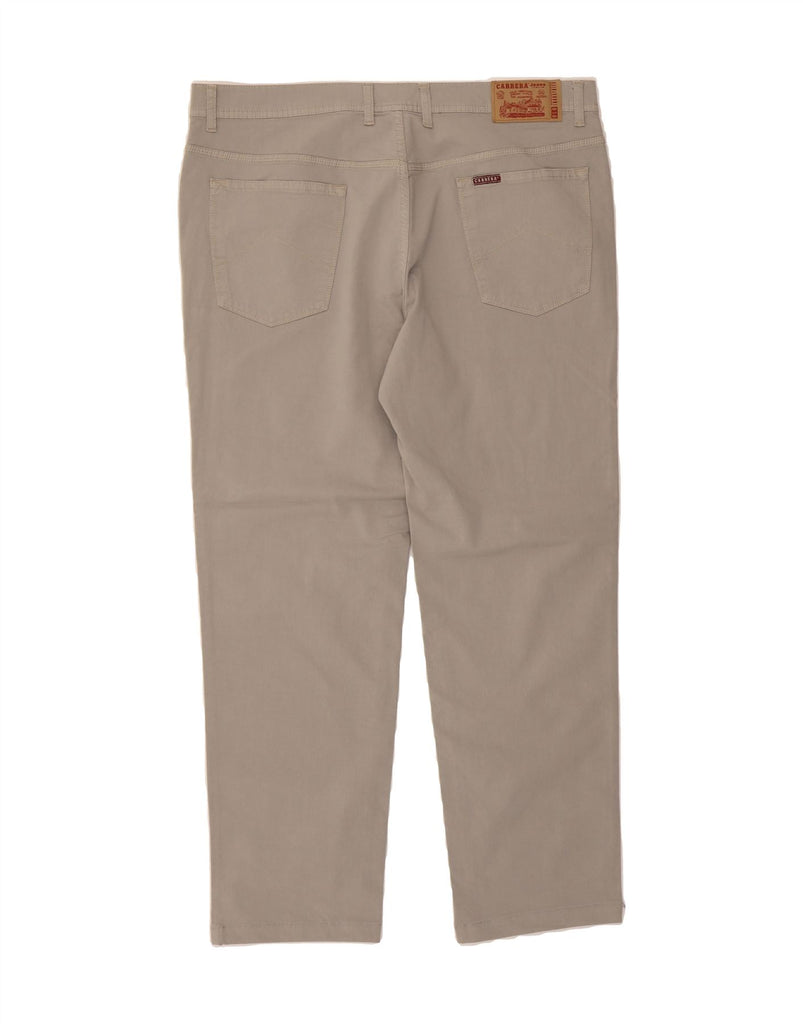 CARRERA Mens Regular Fit Casual Trousers W40 L30 Grey Cotton Vintage Carrera and Second-Hand Carrera from Messina Hembry 