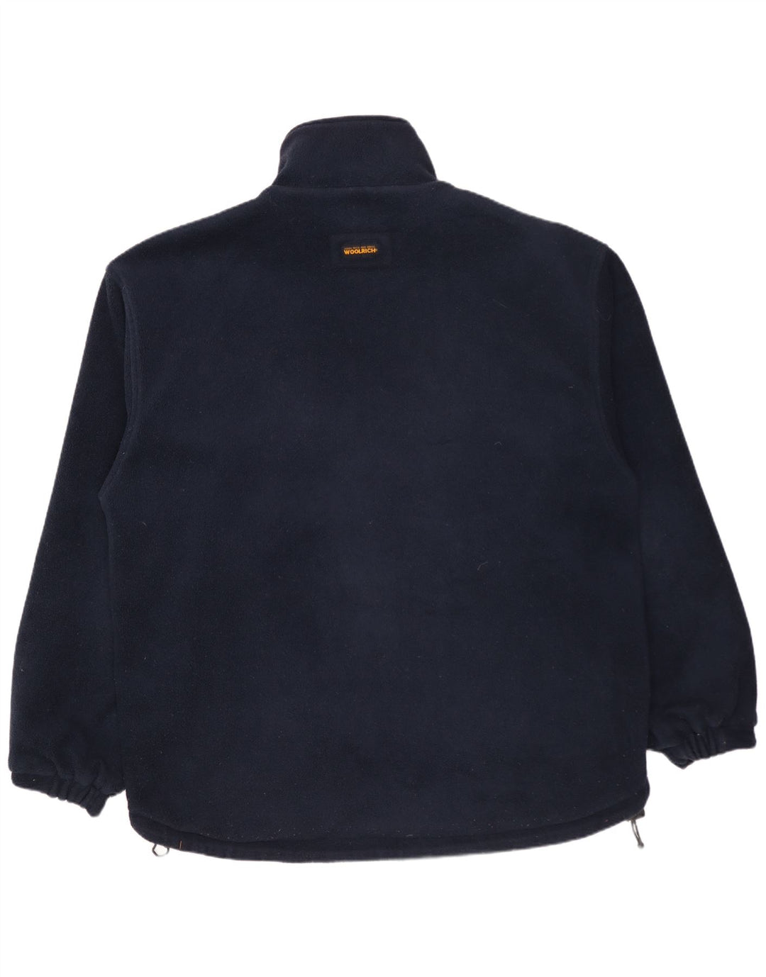 WOOLRICH Mens Reversible Jacket UK 40 Large Navy Blue Nylon