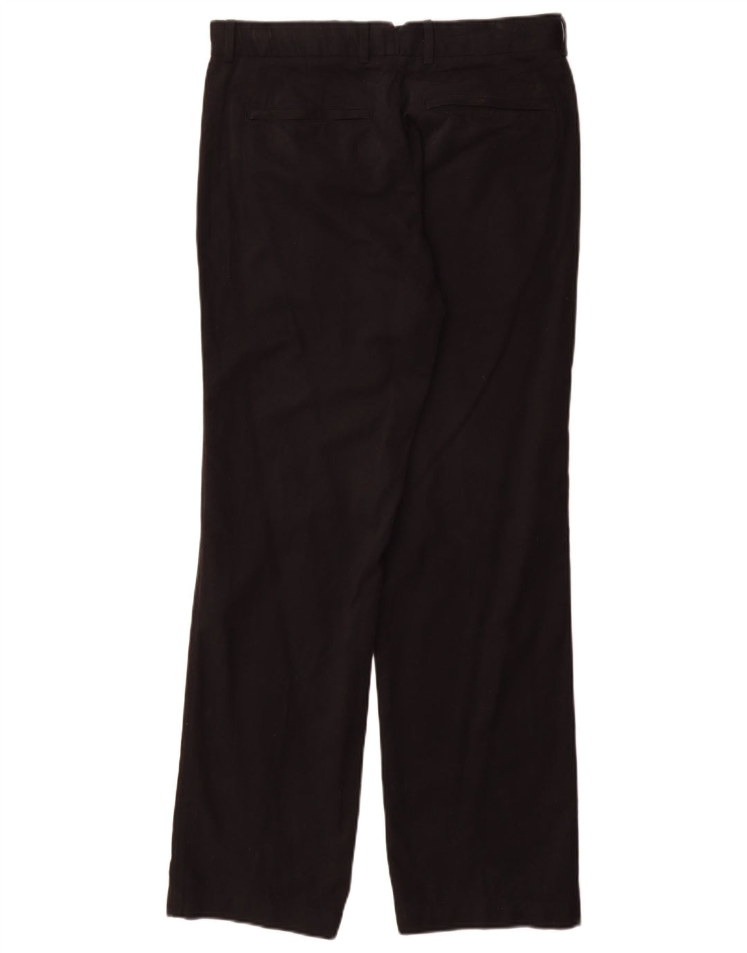 Marks & Spencer Mens Blue Harbour Straight Suit Trousers W32 L31 Black