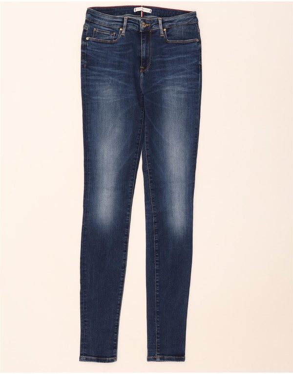 Tommy Hilfiger Womens Como Skinny Jeans W28 L32 Blue Cotton
