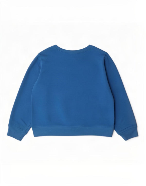 Gap Womens Graphic Sweatshirt Jumper UK 18 XL Blue Cotton