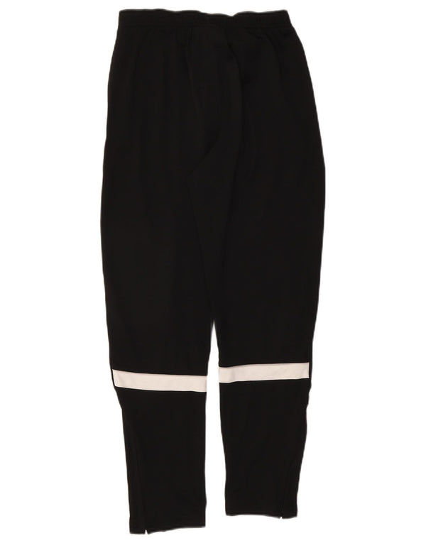 Nike Boys Dri Fit Tracksuit Trousers 13-14 Years XL Black Colourblock
