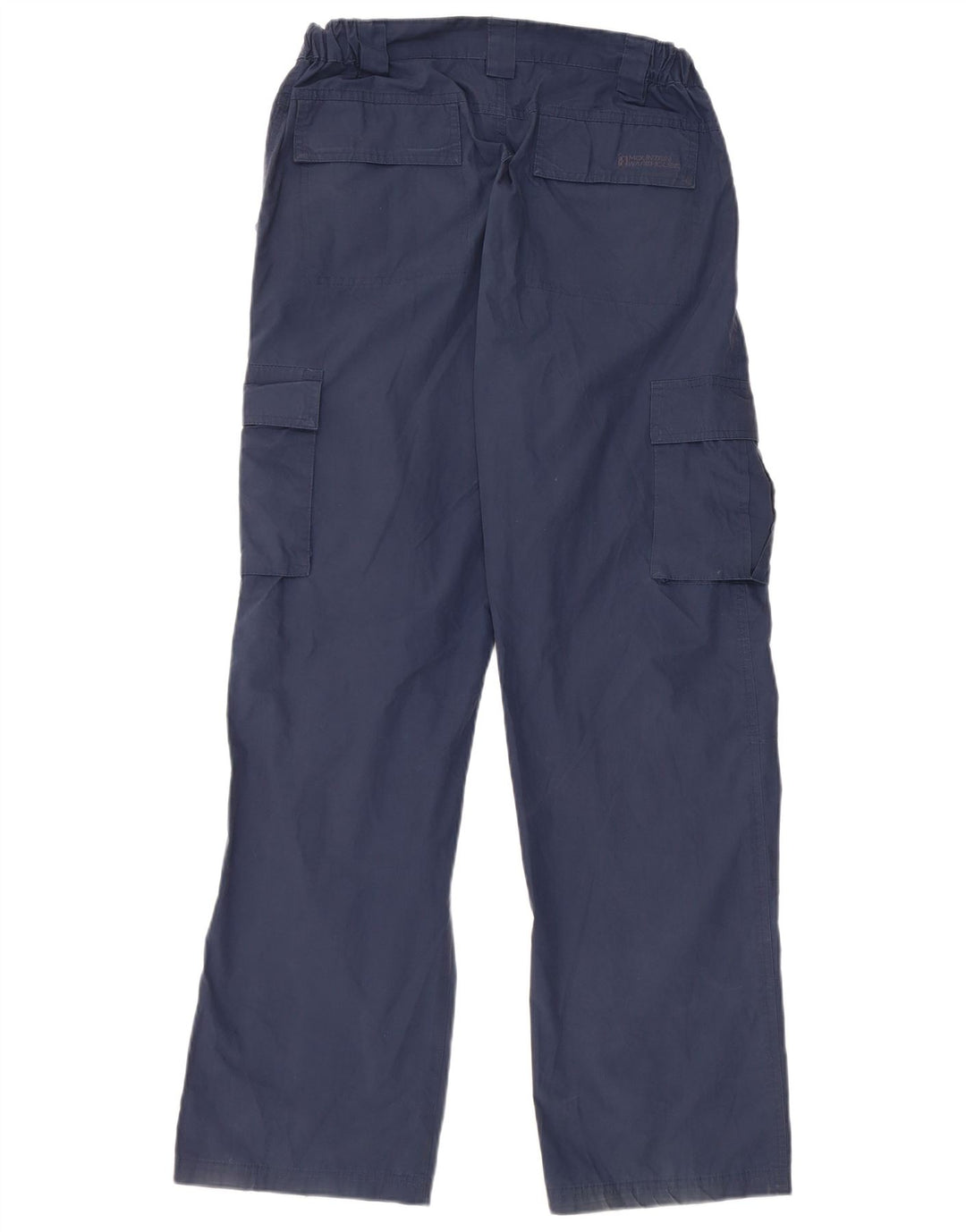 Mountain Warehouse Mens Straight Cargo Trousers W32 L31 Navy Blue Polyester