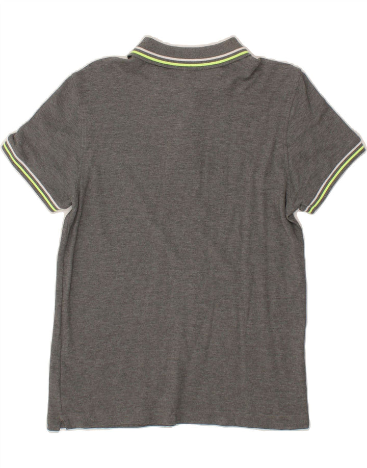 LOTTO Mens Polo Shirt Small Grey Cotton Vintage Lotto and Second-Hand Lotto from Messina Hembry 