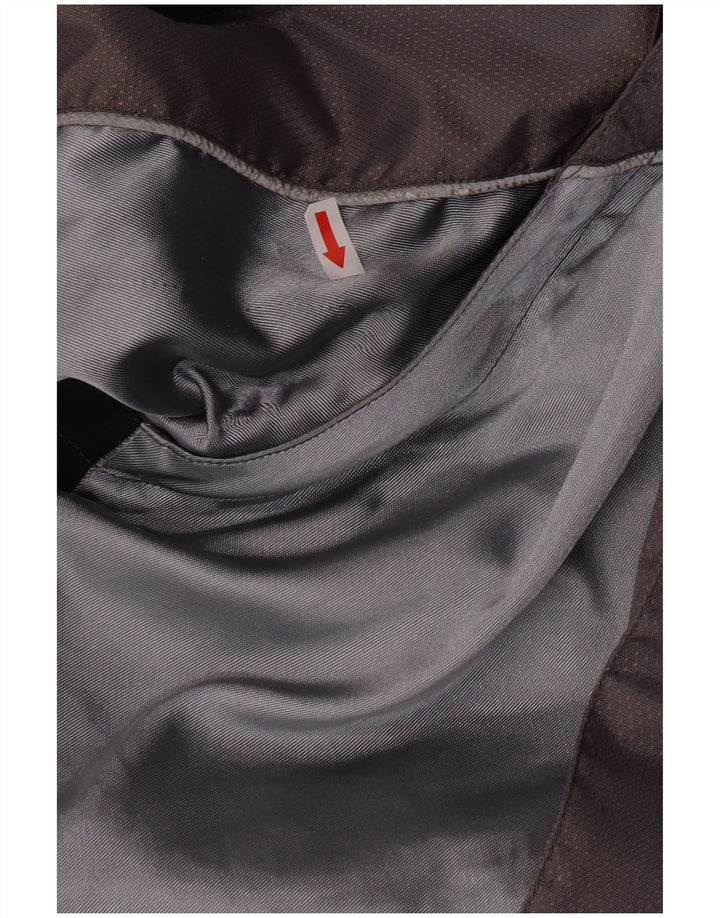 AXO Mens Graphic Racer Jacket UK 46 3XL Grey Colourblock Polyamide