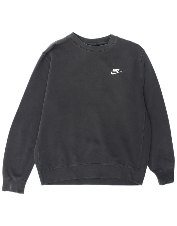 Nike Mens Sweatshirt Jumper Medium Grey Cotton