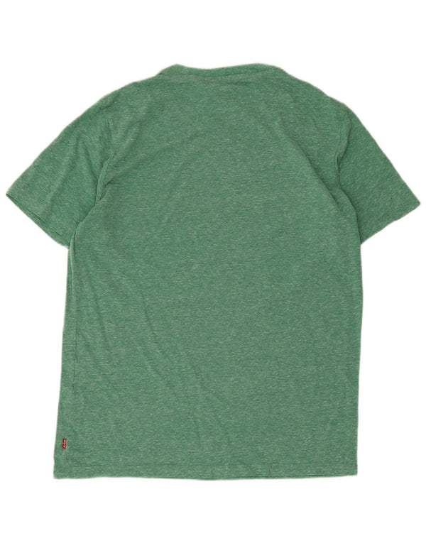 Levi's Mens Graphic T-Shirt Top Small Green