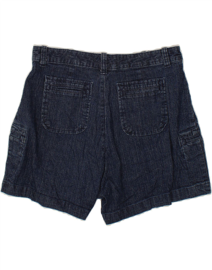LEE Womens Cargo Denim Shorts US 12 Large W32  Blue Cotton Vintage Lee and Second-Hand Lee from Messina Hembry 