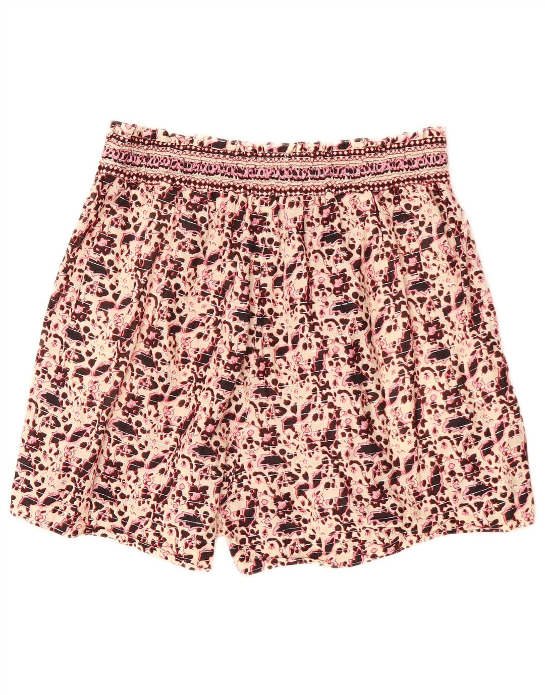 SCOTCH & SODA Womens Casual Shorts W27 Small Beige Floral