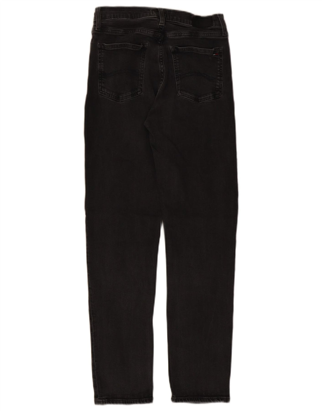 Tommy Hilfiger Womens Slim Jeans W26 L27 Black Cotton