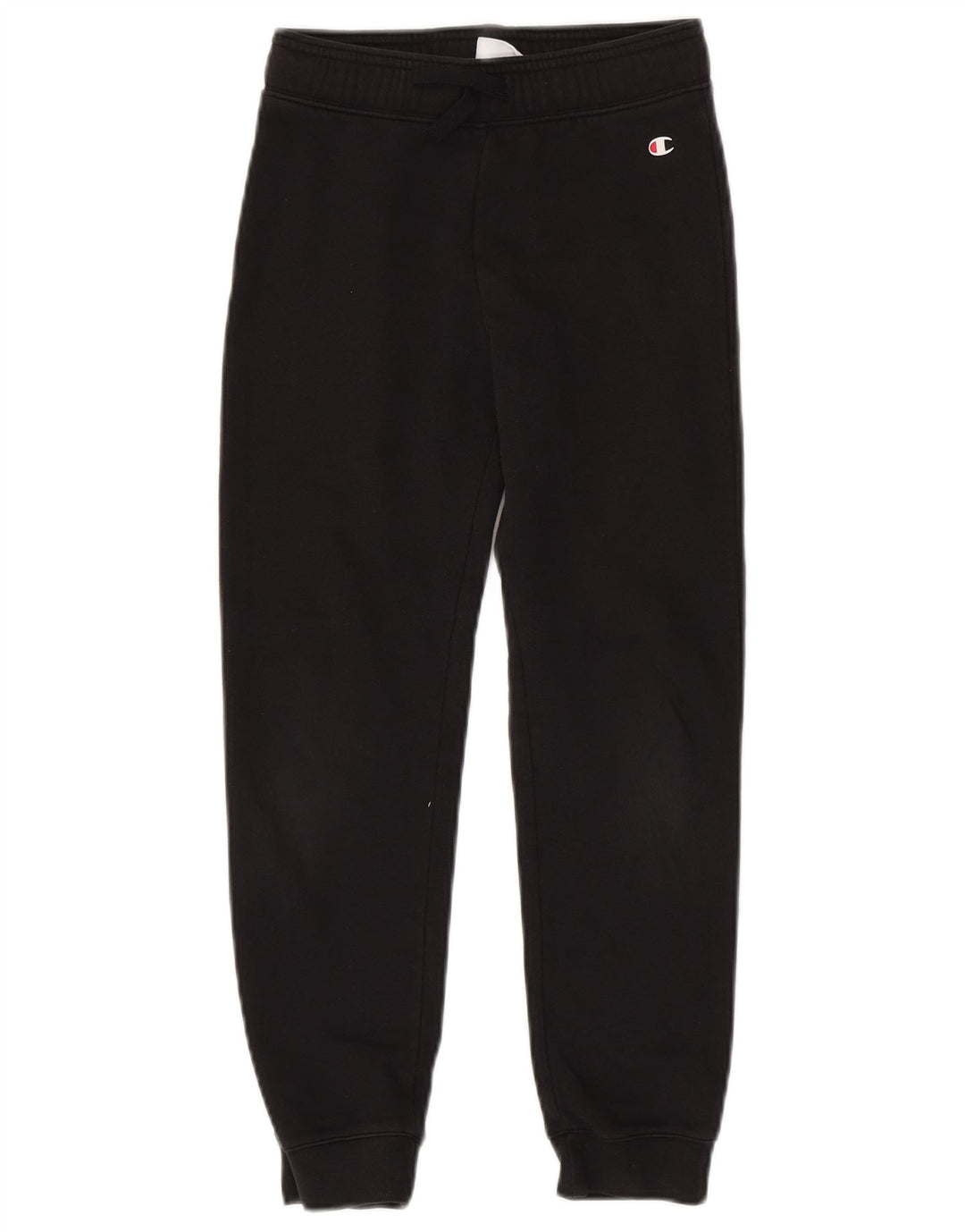 CHAMPION Boys Tracksuit Trousers Joggers 9-10 Years Medium Black