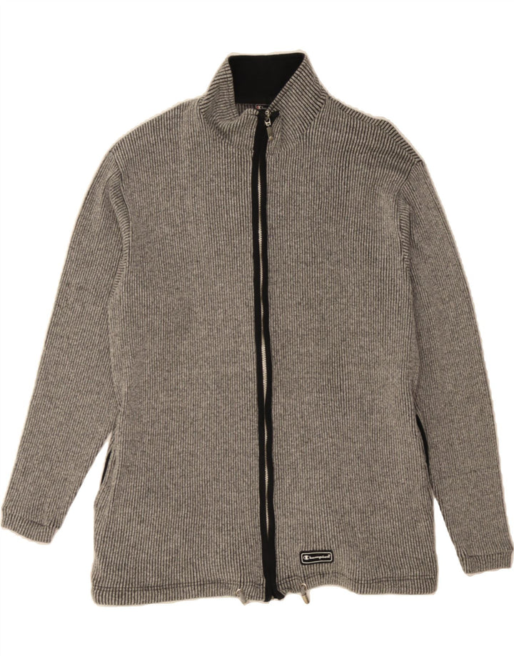CHAMPION Mens Tracksuit Top Jacket Large Grey Vintage Champion and Second-Hand Champion from Messina Hembry 