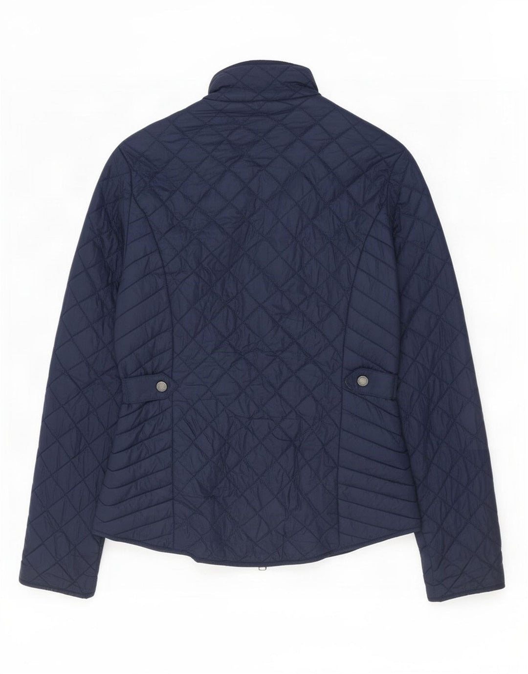 Barbour Womens Quilted Jacket UK 10 Small Navy Blue