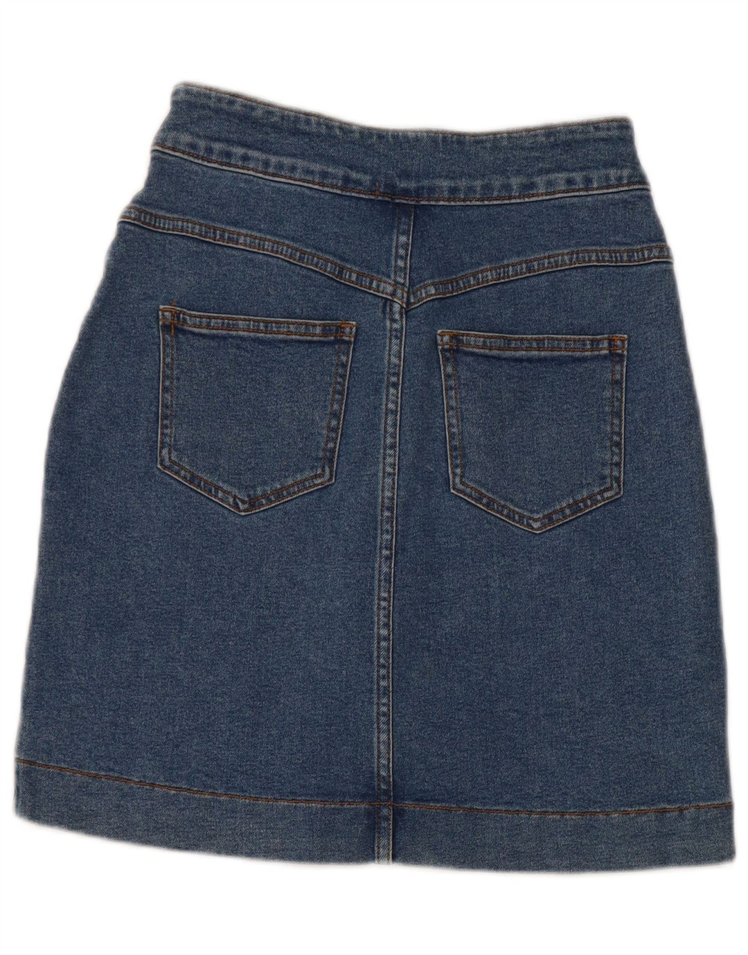 Tezenis Womens Denim Skirt XS W25 Blue Cotton