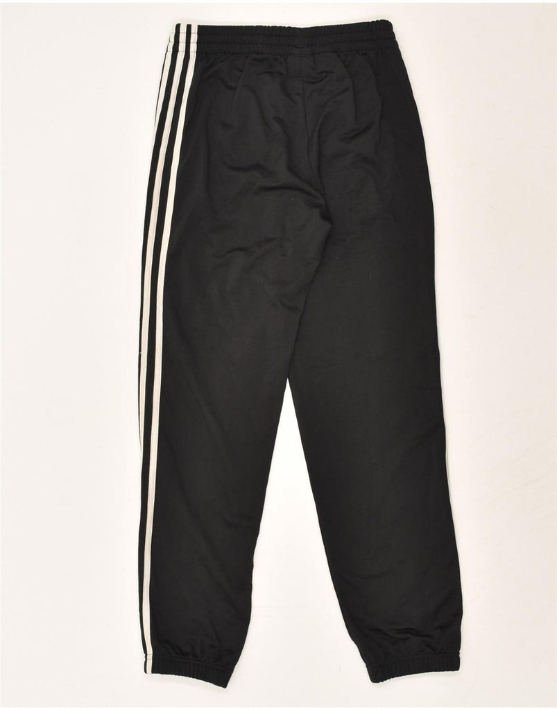 ADIDAS Boys Tracksuit Trousers Joggers 11-12 Years Black Polyester | Vintage Adidas | Thrift | Second-Hand Adidas | Used Clothing | Messina Hembry 