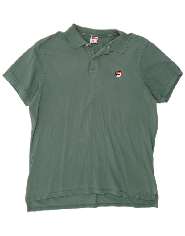 Fila Mens Tennis Polo Shirt XL Green