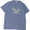 Mountain Warehouse Mens Graphic T-Shirt Top XL Blue Cotton