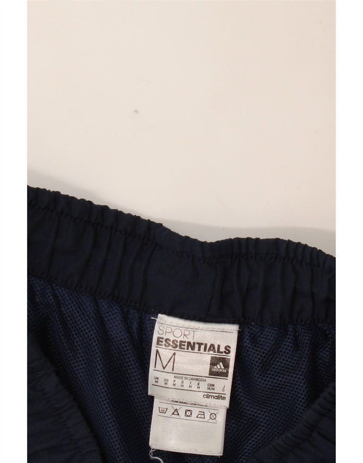 ADIDAS Mens Climalite Sport Shorts Medium  Navy Blue Polyester