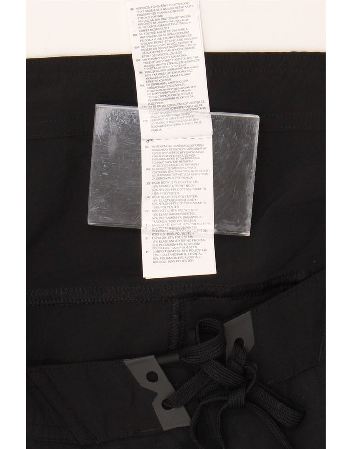 REEBOK Mens Swimming Shorts Large  Black Polyester