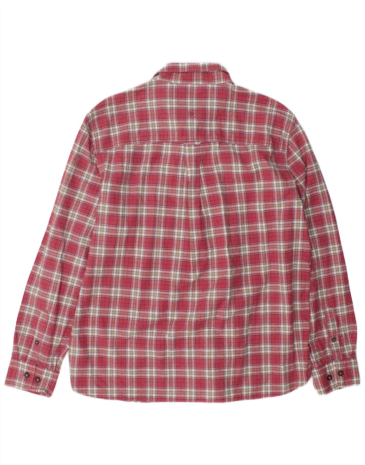 Fat Face Mens Regular Fit Shirt XL Red Check Cotton