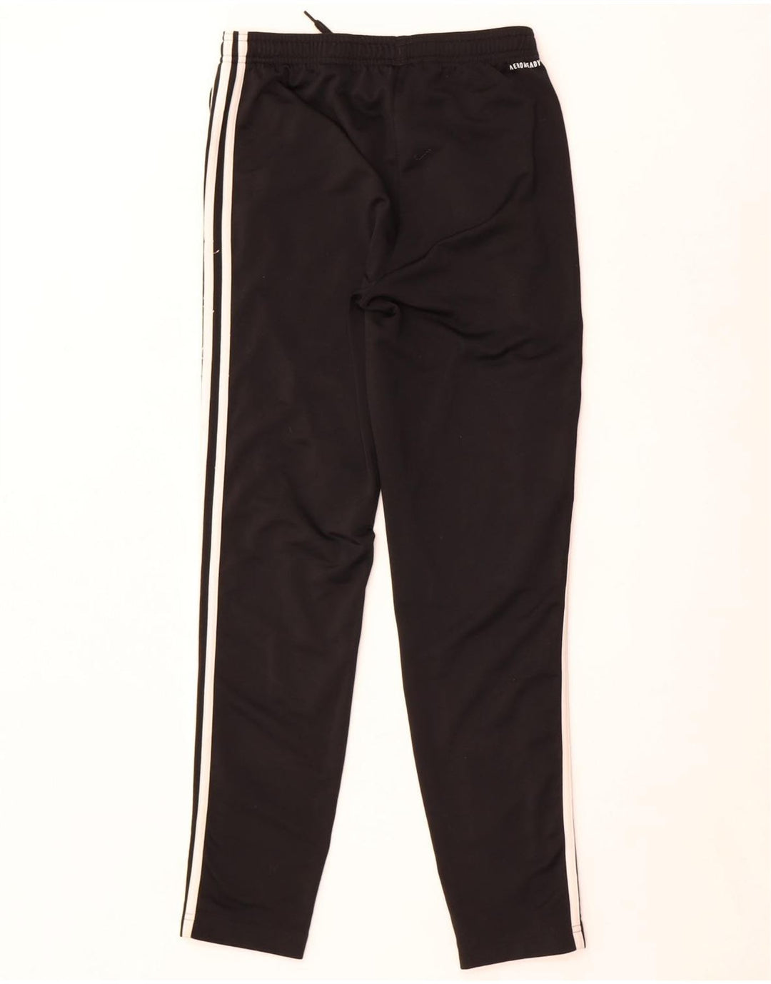 Adidas Boys Aeroready Tracksuit Trousers 13-14 Years  Black Polyester