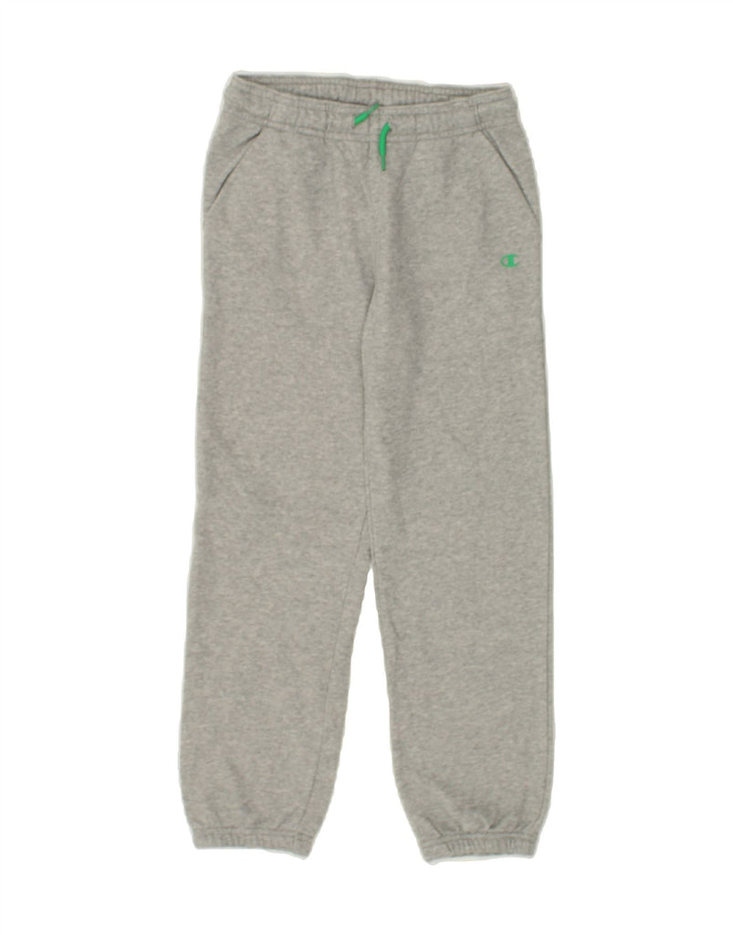 CHAMPION Boys Tracksuit Trousers Joggers 7-8 Years Small Grey Cotton | Vintage Champion | Thrift | Second-Hand Champion | Used Clothing | Messina Hembry 