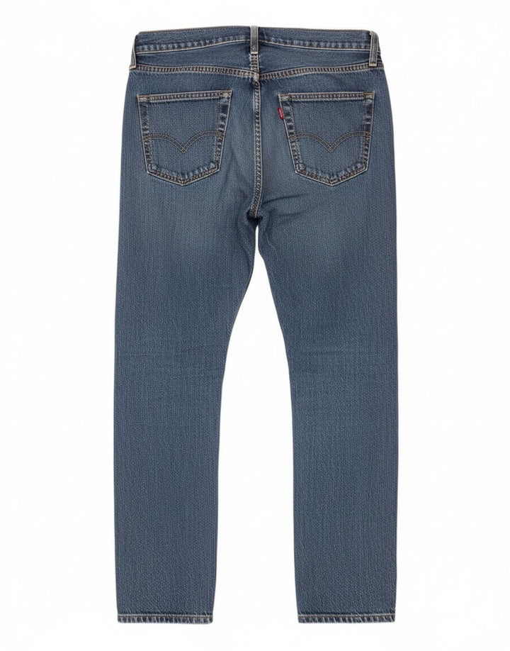 Levi's Mens 512 Slim Jeans W29 L30 Blue Cotton