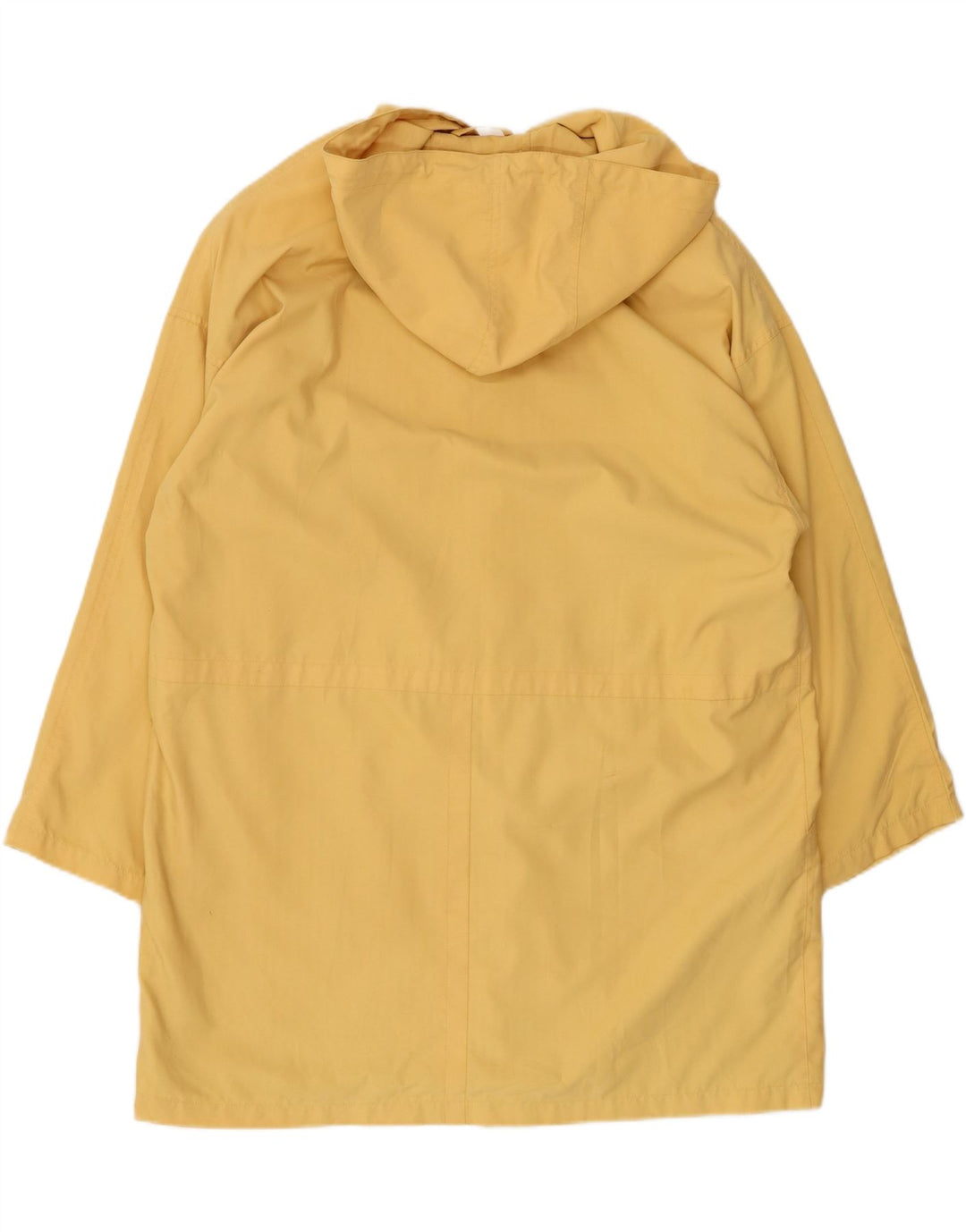 MIRO Womens Hooded Overcoat UK 20 2XL Yellow