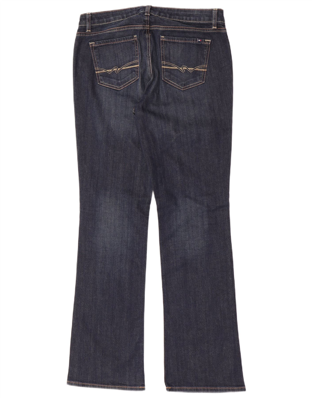 Tommy Hilfiger Womens Bootcut Jeans US 10 Large W34 L32 Blue