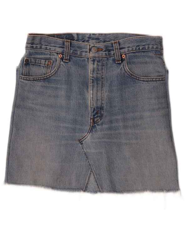 Levi's Womens Denim Skirt W31 Medium Blue