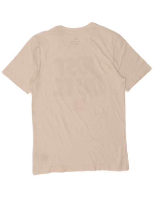 Nike Mens Graphic T-Shirt Top Small White Cotton